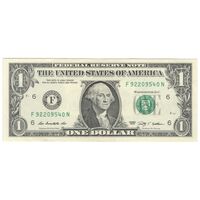 اسکناس 1 دلار 2009 جمهوری فدرال - F (آتلانتا) - تک - AU50 - آمریکا