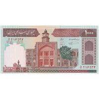 اسکناس 1000 ریال (نمازی - نوربخش) با مسجد الاقصی - تک - UNC64 - جمهوری اسلامی