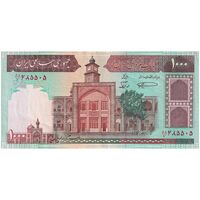اسکناس 1000 ریال (نمازی - نوربخش) شماره بزرگ - تک - EF45 - جمهوری اسلامی