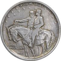 سکه نیم دلار یادمان دلاوری سرباز جنوب 1925 - AU55 - ایالات متحده آمریکا