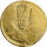سکه طلا 2000 دینار 1299 - VF - ناصرالدین شاه