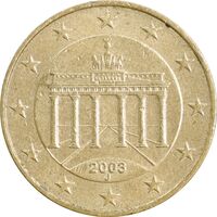 سکه 10 یورو سنت 2003J جمهوری فدرال - AU58 - آلمان