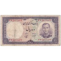 اسکناس 10 ریال 1340 - تک - VF20 - محمد رضا شاه