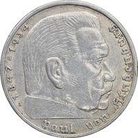 سکه 5 رایش مارک 1936A رایش سوم - AU53 - آلمان