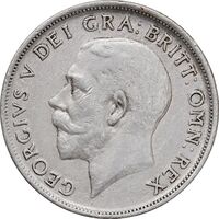 سکه 1 شیلینگ 1919 جرج پنجم - EF45 - انگلستان