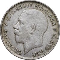 سکه 1 فلورین 1922 جرج پنجم - EF40 - انگلستان