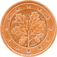 سکه 2 یورو سنت 2007F جمهوری فدرال - AU58 - آلمان