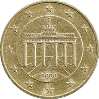 سکه 10 یورو سنت 2002J جمهوری فدرال - MS61 - آلمان