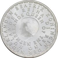 مدال یادبود 5 یورو 2004 بئاتریکس - MS65 - هلند