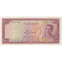 اسکناس 1000 ریال سری سوم - تک - پرفیکس یک - F15 - محمد رضا شاه