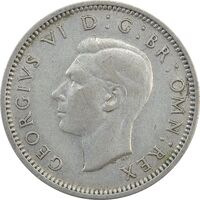سکه 6 پنس 1944 جرج ششم - EF45 - انگلستان