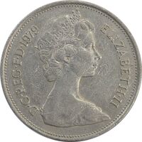 سکه 10 پنس 1979 الیزابت دوم - EF45 - انگلستان