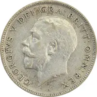 سکه 6 پنس 1924 جرج پنجم - AU58 - انگلستان