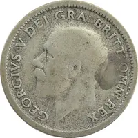سکه 6 پنس 1926 جرج پنجم - VF20 - انگلستان
