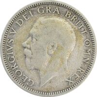 سکه 1 شیلینگ 1928 جرج پنجم - VF35 - انگلستان