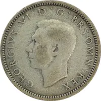 سکه 6 پنس 1940 جرج ششم - VF30 - انگلستان
