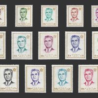 تمبر سری جهاردهم پستی 1351 - محمد رضا شاه