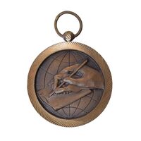 مدال برنز سواد آموزی - MS62 - محمد رضا شاه