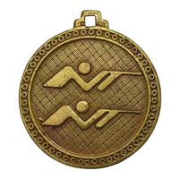 مدال آویز بازی های آسیایی تهران 1353 (تیراندازی) - MS63 - محمد رضا شاه