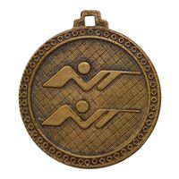 مدال آویز بازی های آسیایی تهران 1353 (تیراندازی) - AU58 - محمد رضا شاه