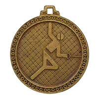 مدال آویز بازی های آسیایی تهران 1353 (شمشیر بازی) - MS62 - محمد رضا شاه