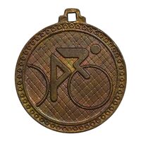 مدال آویز بازی های آسیایی تهران 1353 (دوچرخه سواری) - AU55 - محمد رضا شاه