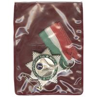 نشان آویزی یادبود کنگره لاینز 2535 (با کاور فابریک) - MS65 - محمد رضا شاه