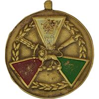 مدال کوشش درجه سه 1329 - VF35 - محمد رضا شاه