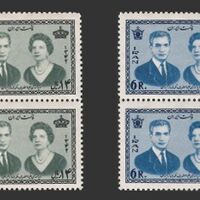 تمبر ژولیانا ملکه هلند 1342 - محمدرضا شاه