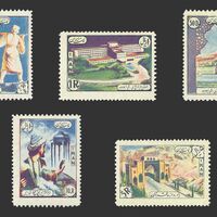 تمبر افتتاح بیمارستان نمازی شیراز 1335 - محمدرضا شاه