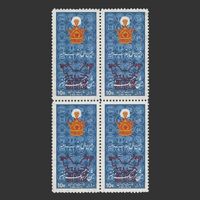 تمبر جشن فرهنگ و هنر (4) 1351 - محمدرضا شاه