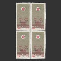 تمبر جشن فرهنگ و هنر (9) 1356 - محمدرضا شاه