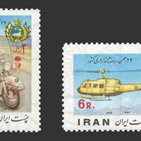 تمبر روز ژاندارمری 1354 - محمدرضا شاه