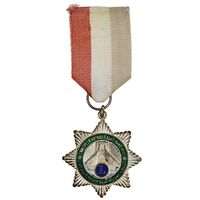 نشان آویزی یادبود کنگره لاینز 2535 - EF45 - محمد رضا شاه