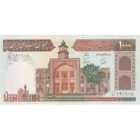 اسکناس 1000 ریال (محمدخان - نوربخش) - تک - UNC61 - جمهوری اسلامی