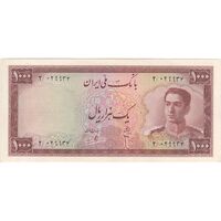 اسکناس 1000 ریال کوه دماوند - تک - AU50 - محمد رضا شاه