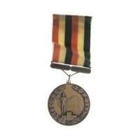 مدال آویز ورزشی نقره ای - قهرمانی کشتی کشور - محمد رضا شاه