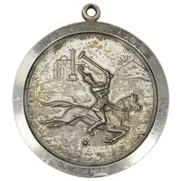 مدال یادبود سازمان تربیت بدنی ایران (چوگان) - بزرگ - AU - محمدرضا شاه