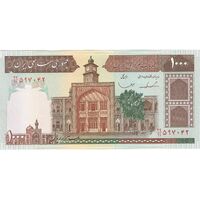 اسکناس 1000 ریال (ایروانی - قاسمی) فیلیگران الله - تک - UNC61 - جمهوری اسلامی