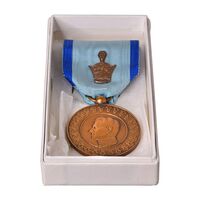 مدال یادبود آویزی بیست و پنجمین سده (روز) - با جعبه فابریک - UNC - محمد رضا شاه