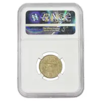 سکه 100 دینار 1337 - MS63 - NGC - احمد شاه