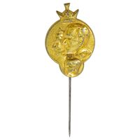 نشان سوزنی تاجگذاری - AU - محمد رضا شاه