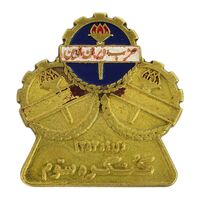 نشان سوزنی حزب ایران نوین (کنگره سوم) - AU - محمد رضا شاه