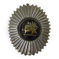 نشان نیروی زمینی ارتش (بدون تاج) - EF - محمد رضا شاه