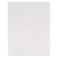 ورق آلبوم 4 پانچ شفاف کوچک سیف - 10 برگ (هر ورق 2 جایگاه)