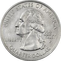 سکه کوارتر دلار 2003P ایالتی (میسوری) - MS61 - آمریکا