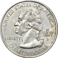 سکه کوارتر دلار 2005D ایالتی (کانزاس) - MS61 - آمریکا