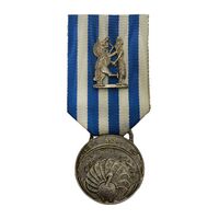 مدال دهمین سالگرد انقلاب سفید (دانشگاه تبریز) - EF - محمدرضا شاه