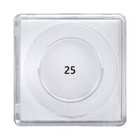 کاور پلاستیکی سکه (کپسول) برند سیف - سایز 25