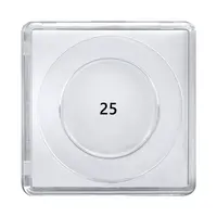 کاور پلاستیکی سکه (کپسول) برند سیف - سایز 25